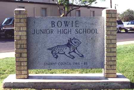 Sign South of Building