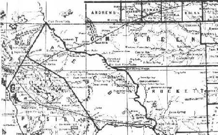 Map of Tom Green Cty.