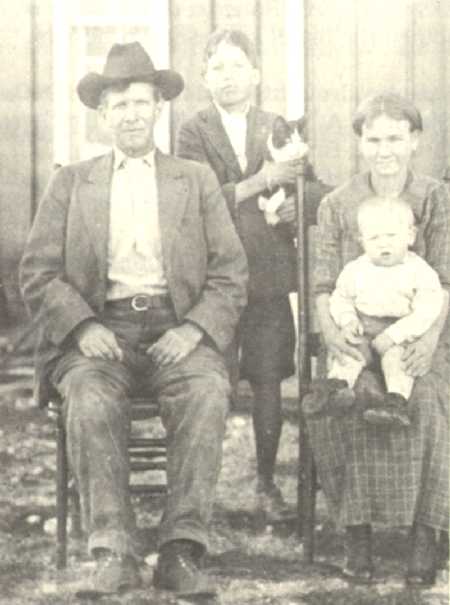 1918 Photo of Massey family