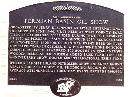 Oil Show Marker