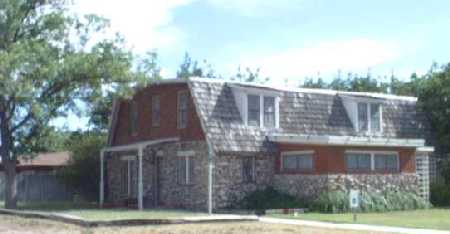 Parker home, rear view