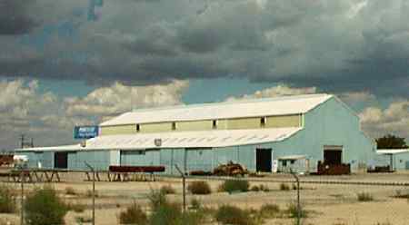 Old tin bldg; new location