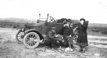 Picnic along the road