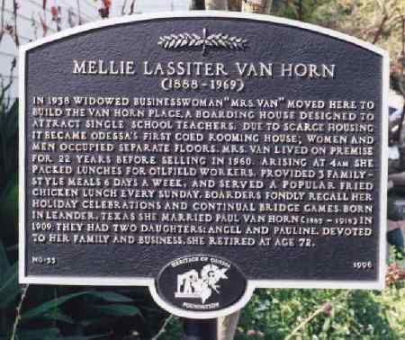 Van Horn Marker